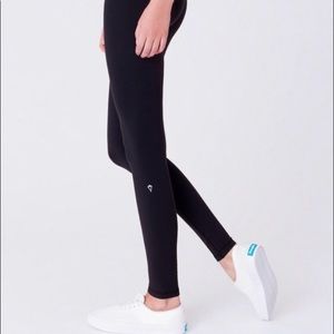Girls Black Ivivva Leggings